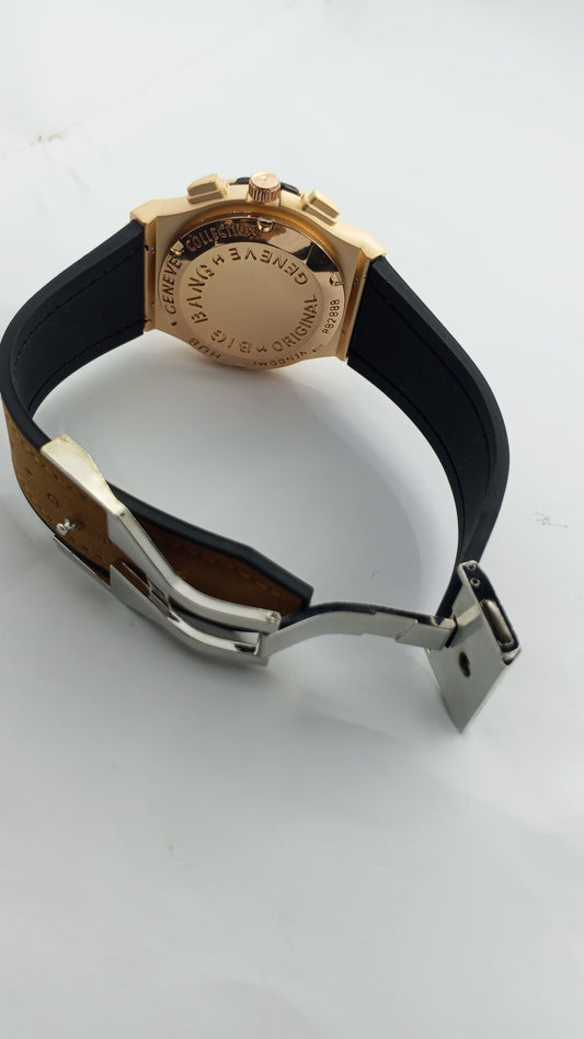 HB Geneve Premium Men's Chronograph-Style Watch