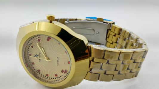 Best Time Gold Dial Luxury Watch