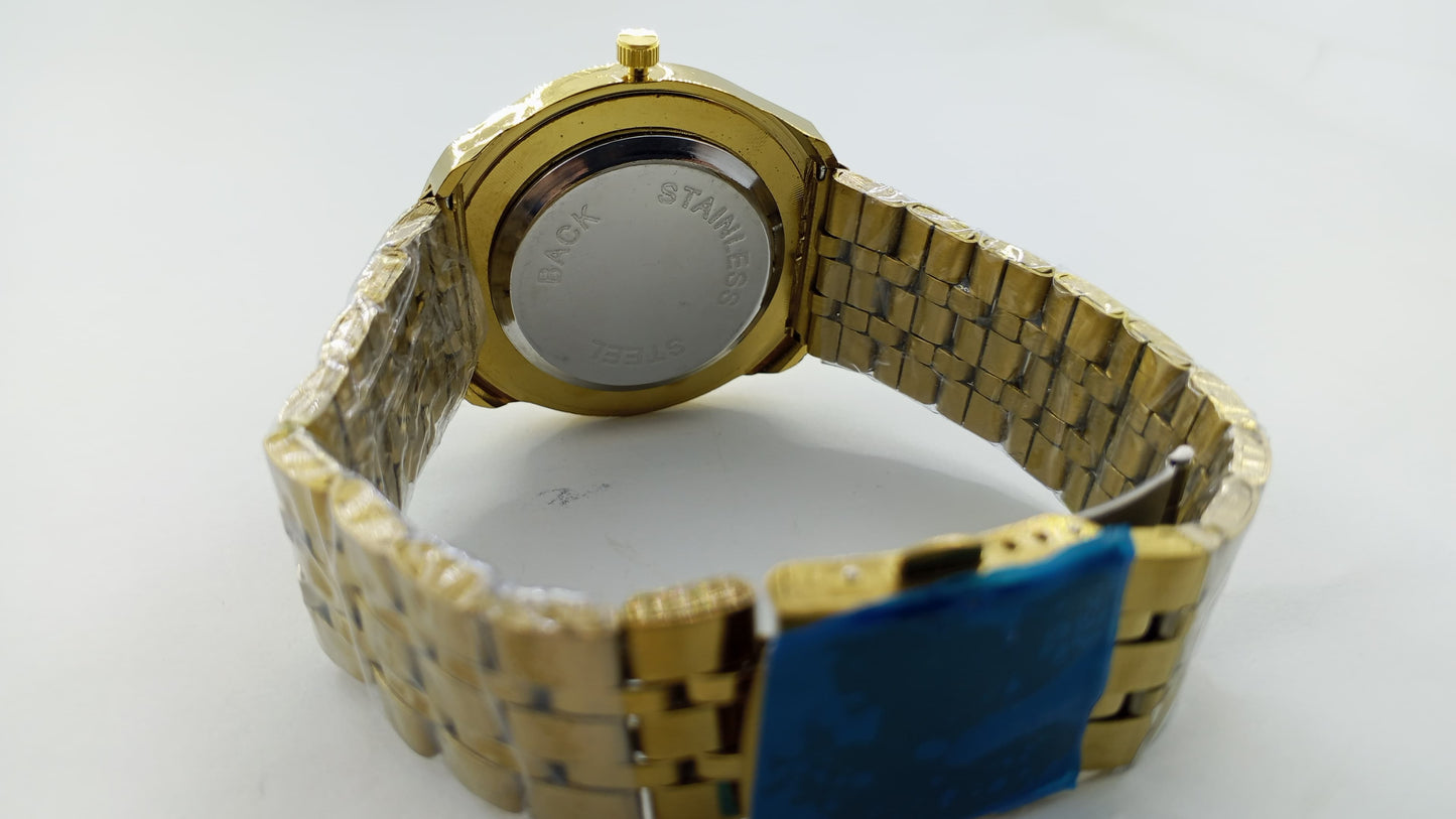 Best Time Gold Dial Luxury Watch