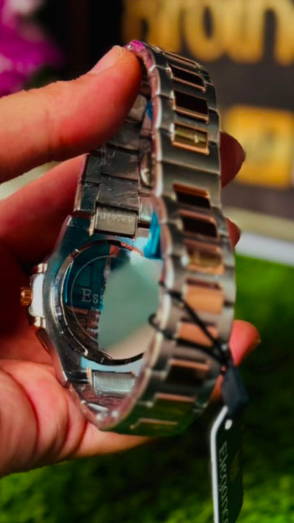 Two-Tone Stainless Steel Luxury Casual Watch
