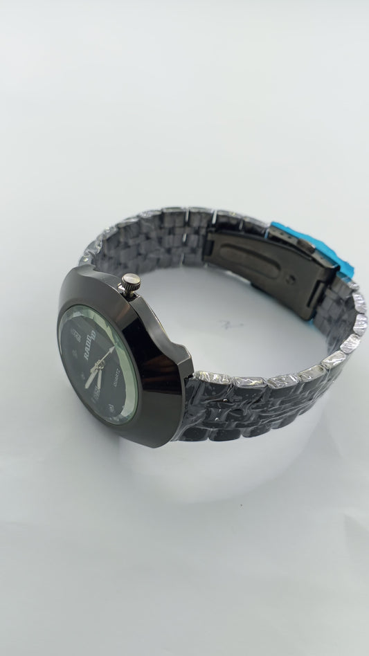 Ra-do Black Ceramic Women's Watch - Diamond Dial