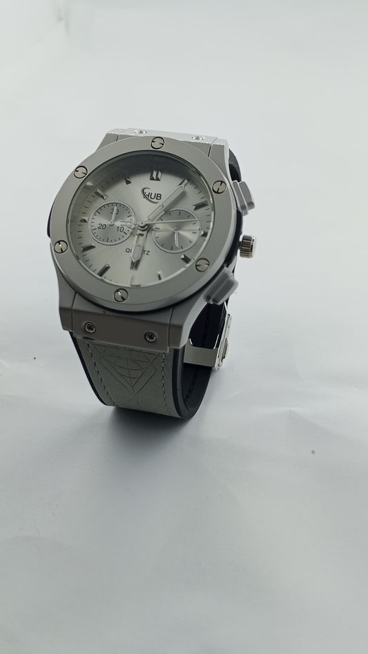 HB Geneve Premium Chronograph-Style Men's Watch