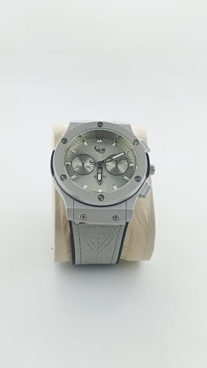 Hublot Geneve Premium Chronograph-Style Men's Watch