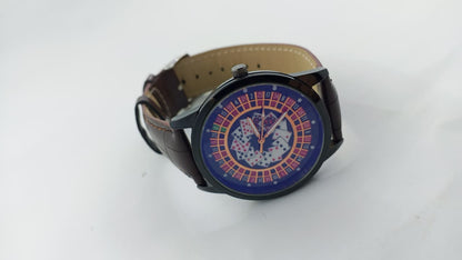 The Gambler – Roulette & Playing Card Dial Watch