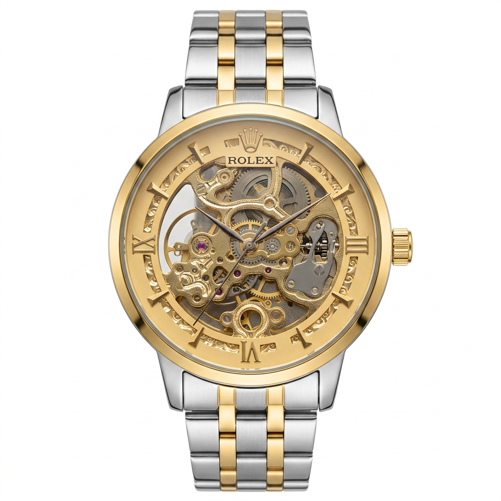 RLX Full automatic Skeleton watch
