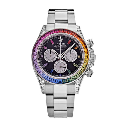 RLX Chronograph Watch – Rainbow Bezel